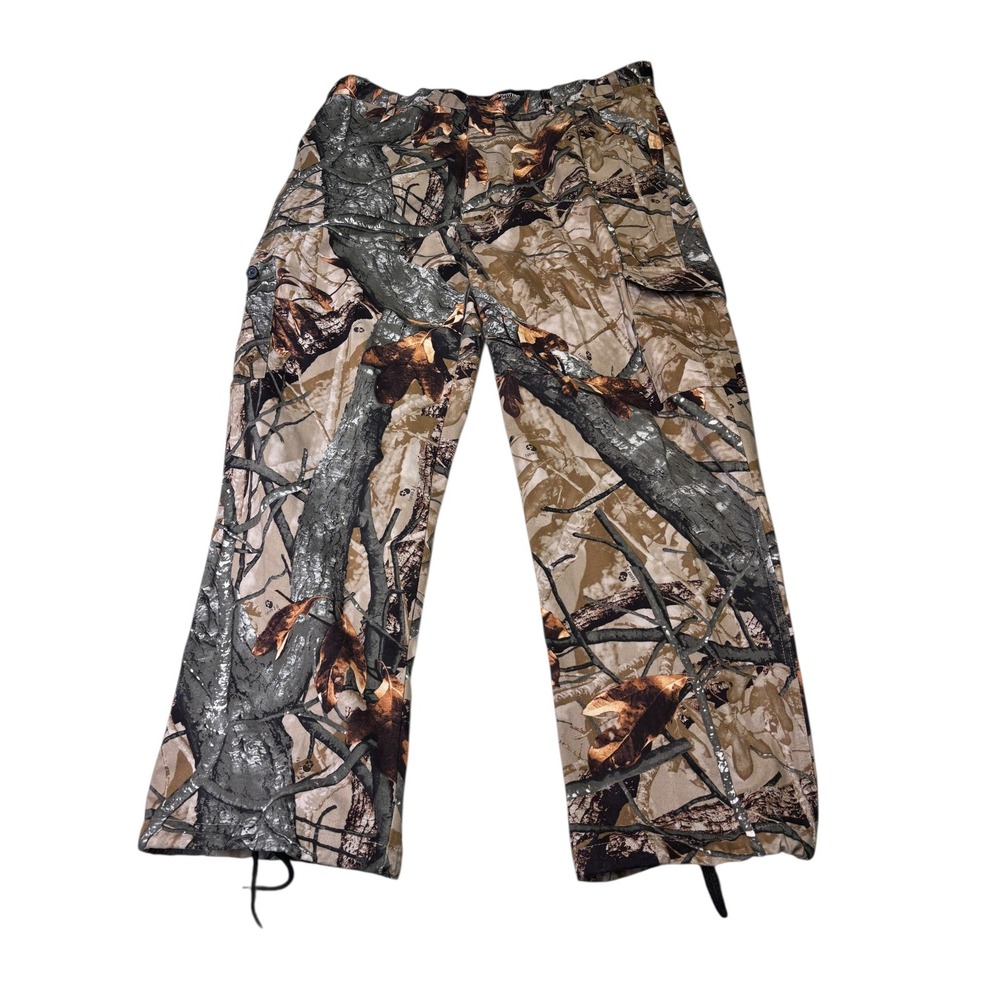 Outfitters Ridge Camo Cargo Pants Men's XL Extra Large‎ 40 31 Cotton Hunting
